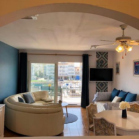 Appartement 80 M2,Port Rhodes D-2 Chambres, Terrasse Panoramique, Vue Sur Le Canal Principal D'Empuriabrava Eksteriør bilde
